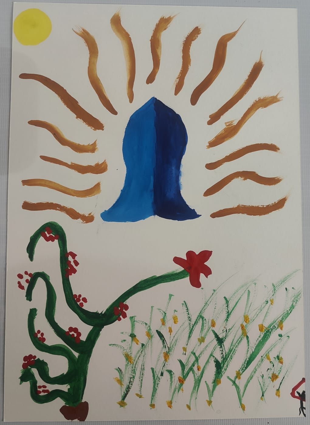 the brightness in  the dark