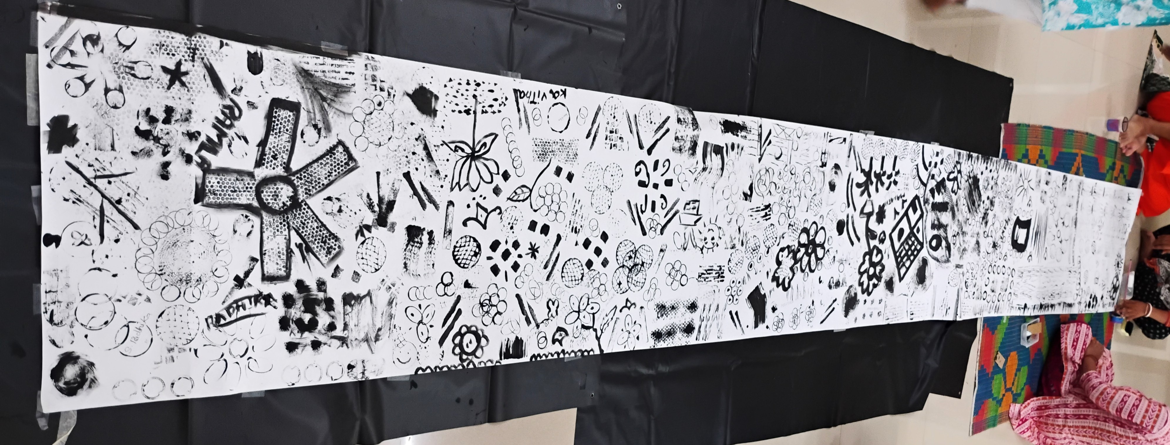 A scroll of impressions