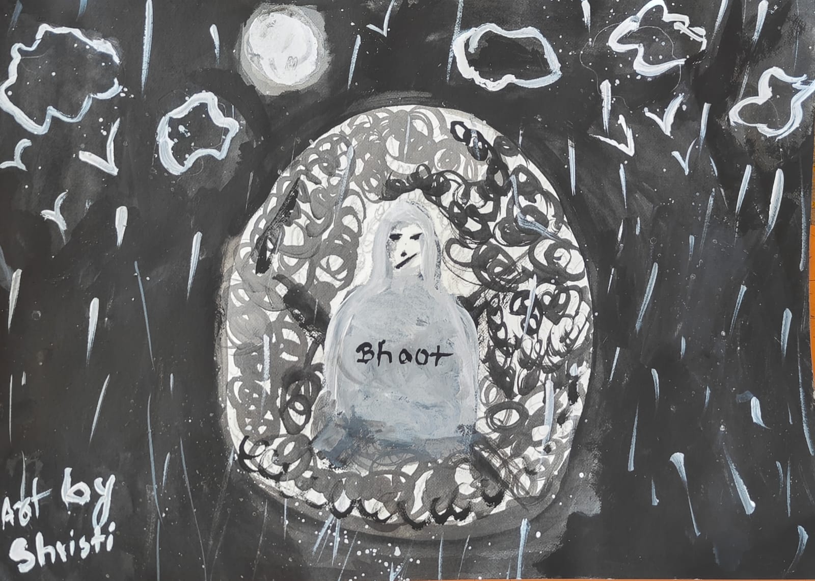 the ghost in the rain