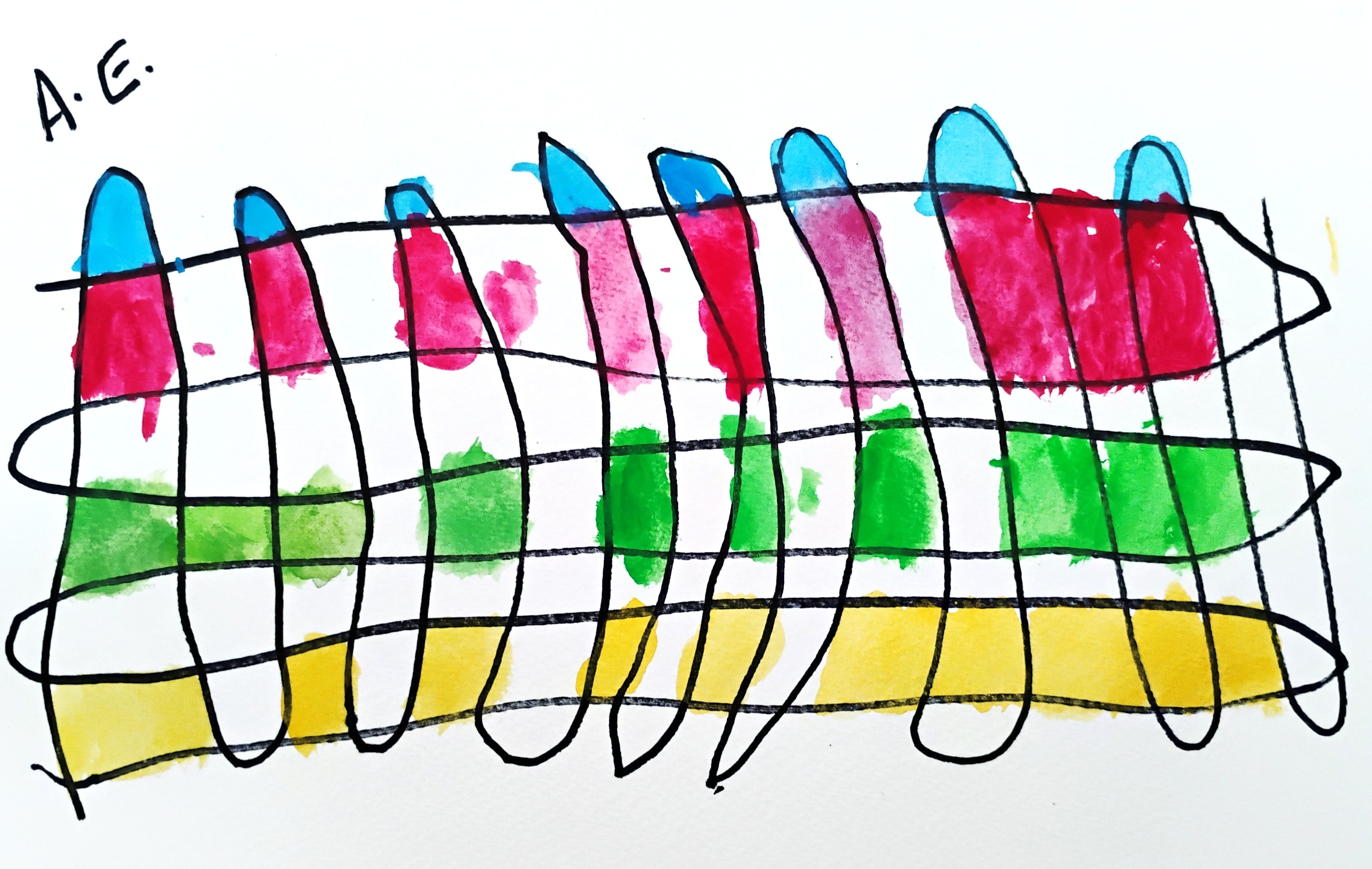 Brushstrokes of Emotion - healing through creative expression and mindfulness - Artwork 1